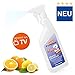 Produktbild Perlglanz Intensiv Kalkentferner Magic 2 500 ml – Kalkreiniger für Dusche, Fliesen, Kaffeevollautomaten - Hartnäckige Kalkflecken ohne Säure entfernen - Gegen Verschmutzungen durch Kalk / Rost