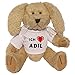 Produktbild Plüsch Hase mit T-shirt mit Aufschrift Ich liebe Adil (Vorname/Zuname/Spitzname)