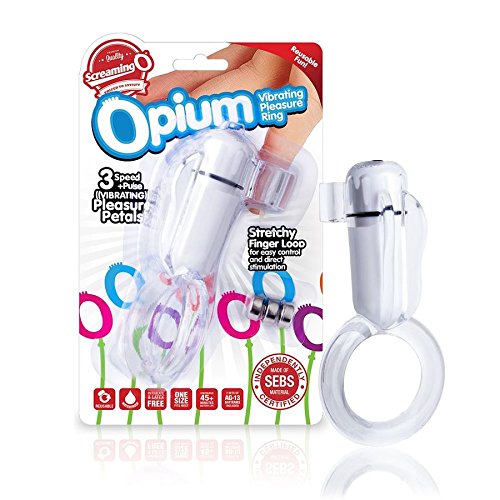 Preisvergleich Produktbild Screaming oder Opium Vibrating Pleasure Ring White