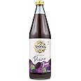 Biona Organic Prune Juice 750ml, Pack of 6 - Pressed With Only Ideal Quality Prunes and Water - Recyclable Glass Bottle - No Added Sugar - Vegan - Ready To Drink, Serve Chilled