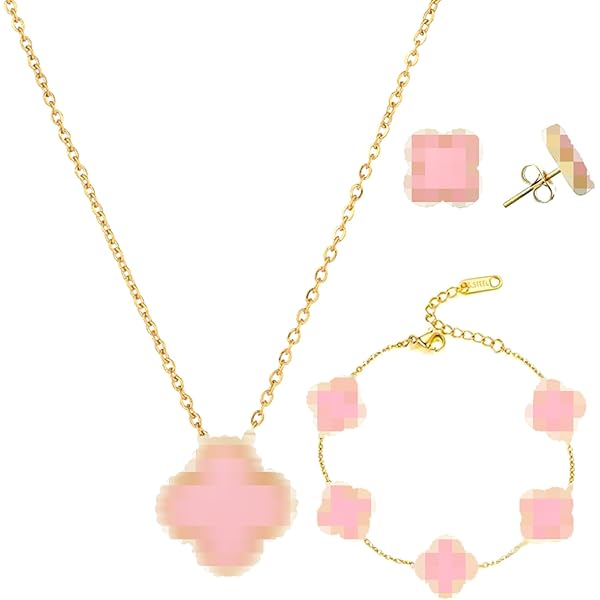 Kleeblatt Armband 18K Goldplattiert - Glücksschmuck Mit Vierblättrigem Kleeblatt Design