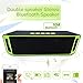 Produktbild Sinbide® Bluetooth Stereo Lautsprecher Bluetooth Lautsprecher Radio Tragbare Lautsprecher Bluetooth kabellose Lautsprecher Bluetooth mehrfabig (Grün)