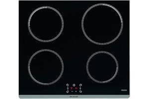 Brandt - BPI4465B - Plaque Induction - Table de Cuisson Encastrable - Noir - 4 Foyers - 7200W - Dimensions Encastrement : 56x49cm - Précision et Performances - Pack 10 Sécurités - Fabriqué en France