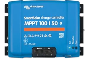 ‎VICTRON ENERGY Victron Energy SmartSolar MPPT 100V 50 amp 12/24-Volt Kontroler Ładowania Słonecznego (Bluetooth)