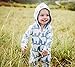 Milk Barn Baby Romper Suit with Hood in different designs -  brown - S