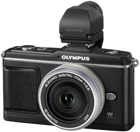 Olympus E-P2 Compact System Camera (17mm pancake lens &amp; VF-2 electronic viewfinder)