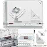 Tablero de Dibujo A3, GOCHANGE 50 x 36.5cm Diseño de Mesa con Movimiento...