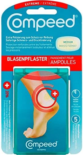 Compeed Blasenpflaster Extreme Medium für die Ferse, 5 pz Cerotto