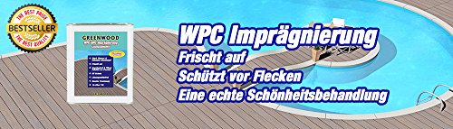 Greenwood – Premium WPC Pflege & Schutz Imprägnierung – Anthrazit – Grau 750ml #3L – Lösungsmittelfrei – Keine Ausdünstungen – Haustierfreundlich – Schadstofffrei - 2