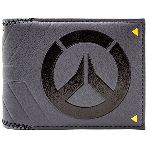 Preisvergleich Produktbild Overwatch Spiellogo Grau Portemonnaie Geldbörse
