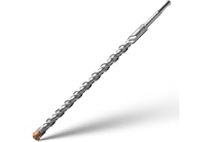 PHMNZIP Wiertarka Udarowa SDS Plus Professional Betonu z 4 Ostrzami z Węglików Spiekanych Wiertarka do Metalu do Betonu Udarowa Wiercenie w Betonie, Kamieniu Naturalnym 18mm x 350mm