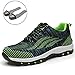 Produktbild SUADEEX Damen Herren Sicherheitsschuhe Sportlich Trekking Wanderhalbschuhe Stahlkappe Arbeitsschuhe Hiking Schuhe Traillaufschuhe, 04-grün, 43 EU