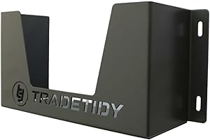 Tradetidy Ultragrime Wipes Holder Storage, Van Accessories, Ideal for Workshop, Van, And Garage Storage, Rounded edges for Safety, Made from 1.5mm Super Strong Steel, UK-Made, Colour - Grey