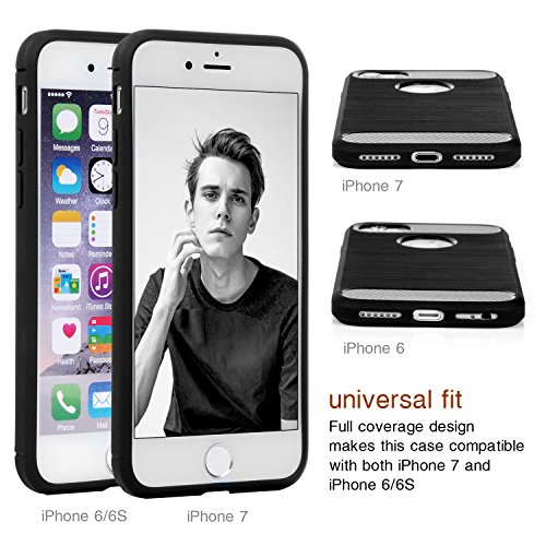 Funda iPhone 7 Turata Case Cover Negro Ultra Fina de TPU Silicona Carcasa Bumper Gel para iPhone 7 4 7 Pulgadas reviews Funda iPhone 7 Turata Case Cover Negro Ultra Fina de TPU Silicona Carcasa Bumper Gel para iPhone 7 4 7 Pulgadas