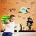 Produktbild ANIUXIAOGE Vollen Satz Halloween Wandaufkleber Schlafzimmer Bar Spukhaus Ecke Heikle Dekoration Wandaufkleber Länge/Höhe / 90 cm (35 Zoll) * 60 cm (23 Zoll)