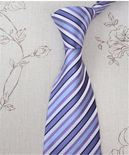 XZLP99 Men'S Korean Version Of The Narrow 8Cm Stylish Wedding Ceremony The Groom Ties Suits Business Tie, Purple, Blue