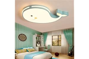 ‎AOEH AOEH LED Deckenleuchte 60CM Raumbeleuchtung Delphinform Deckenlampe Junge Mädchen Baby Kinder Decke Licht Innenbeleuchtung Aufhängung Kinderzimmer Schlafzimmer Lampe Raumleuchten Kronleuchter,Grün