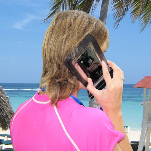 Une sacoche de protection  waterproof  Clean and Dry pour le Nikon Coolpix S33