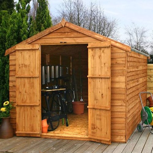 8.5ft W x 11.5ft D Wooden Storage Shed