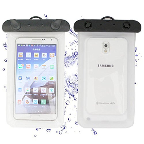 Preisvergleich Produktbild Wasserdichte Tasche für Iphone, große Universalschwimmen-treibender Handy-PVC-wasserdichte Tasche Wasserdichte Tasche-Taschen-Fall-Abdeckung für Iphone Handy-Touch Screen