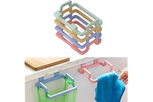 yufana 4 Stück Müllsäcke Lagerregal,Müllbeutelhalter Handtuchhalter Müllsackhalter Müllsack-Rack-Halter Hängender Müllsackhalter Müllsackhalter Rack,für Schrank Küche Cabinets Handtuchhalter