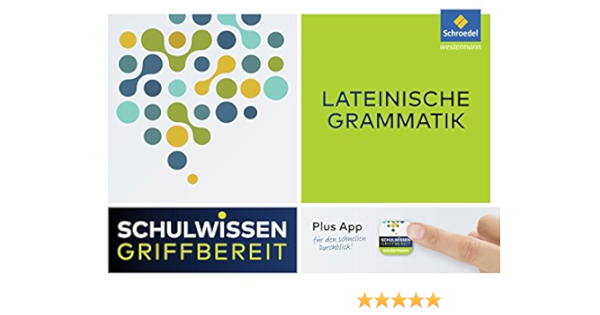 Schulwissen Griffbereit Lateinische Grammatik Amazon De Kirchner Silke Bucher