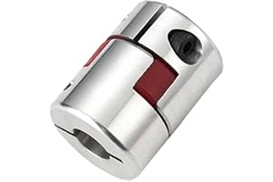 JNMING D30L42-serien flexibel klämkoppling, diameter 30 mm, axellängd 42 mm, CNC-käftaxelkoppling (10 x 10 mm)