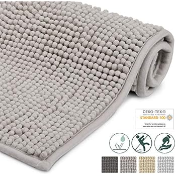 WohnDirect Badematte Creme • Badezimmerteppich zum Set kombinierbar