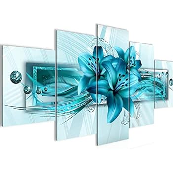 Bilder Blumen Orchidee Wandbild Vlies - Leinwand Bild XXL ...