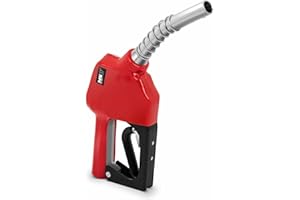 MSW Pistolet Pour Carburant Distribution Automatique Remplissage MSW-MN34 (60 l/min, Sécurité FlowLock, Diesel, Essence)