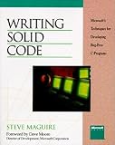 Image de Writing Solid Code: Microsoft's Techniques for Developing Bug-Free C Programs