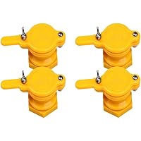 Yardwe Honig-Torventil aus Nylon, Honigabzug, Honigzapfhahnwerkzeug, Imkereiausrüstung, Werkzeug für Imker…