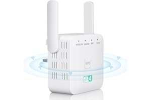 KURUI WiFi Extender WiFi Booster - Up to 3650 Sq.Ft Coverage, WiFi Extender Booster WiFi Booster Range Extender with Ethernet Port, 300Mbps 2.4GHz, 2024 Newest