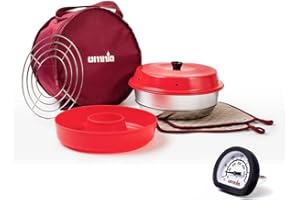 OMNIA Pack Four +Sac + 2 Maniques + Grille + Moule en Silicone + thermomètre Multifonctions