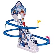 Sale Baba Funny Penguin Battery Operated Race Toy, Multi Color