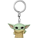 Funko Pop! Keychain: Star Wars: The Mandalorian - Grogu (The Child, Baby Yoda) - (Grogu (The Child, Baby Yoda), Baby Yoda) - 