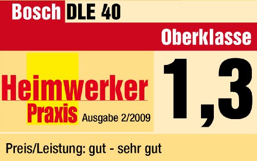Bosch Laserentfernungsmesser DLE 40 mit Batterien und Schutztasche - 4