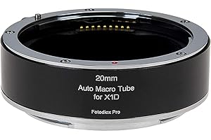 Fotodiox Pro Tubo de 20mm de Extensión Automática para Cámaras de Hasselblax XCD - Permite Fotografía Macro Extrema