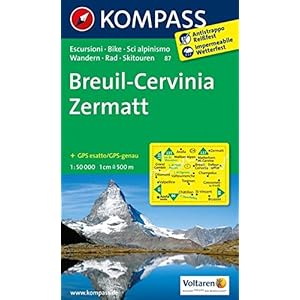 BREUIL-CERVINIA/ZERMATT 87 1/50.000