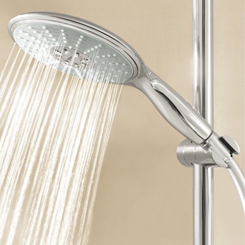 Grohe Power&Soul Set mit Handbrause (160 mm), Duschstange (600 mm) und Brauseschlauch (1.750 mm), 9,5 l / Minute - 6