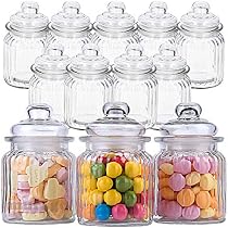 Set Von 4 Vorratsdosen Aus Glas Mit Deckel – 4x300ml, BPA-frei, Für Küche & Aufbewahrung