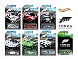  Hot Wheels Forza - Set of 7 Diecast Car\'s (Falcon Ford Race Car, AMC Javelin, etc)