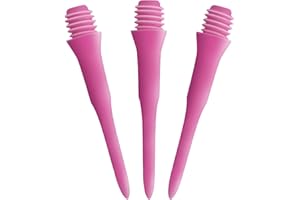 Trecynd 100 puntas profesionales Keypoint, rosca 2BA, Longlife, puntas de dardos, puntas de repuesto, especialmente estables