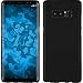 Produktbild PhoneNatic Case für Samsung Galaxy Note 8 Hülle Silikon schwarz matt + flexible Folie