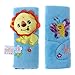 Produktbild Haven Shop 2 x Baby-Schulterpolster für Babys, Autositzgurt, Kinderwagen, Sicherheitsgurt-Bezug, Cartoon-Plüschtier, Kinder zum Schutz der Gurte