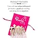 Qivange Eye Brushes Set Makeup Brush Kit with Pouch (12pcs Pink with Rose Gold)