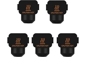 HOCENWAY 5 szt. silikonowych pokrowców na skarpety A1, 300C, wysoka temperatura, kompatybilne z Bambulab A1 do A1, mini drukarka 3D, akcesoria zamienne