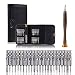 Produktbild 25-in-1 Präzisions-Schraubendreher Elektronische Reparatur Tool Kit Geldbörse Tasche Praktische Reparatur Werkzeuge für elektronische PC Laptop Handy iPad Tablet Macbook Armbanduhr Digital Kamera