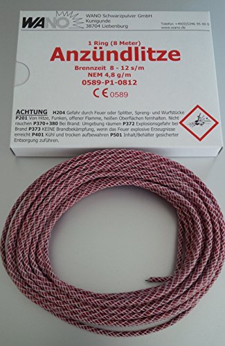 Anzündlitze rot (schnell)