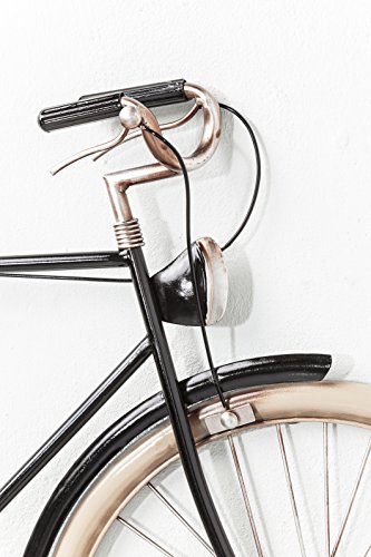 Kare 38488 Wandschmuck City Bike, Edelstahl, schwarz, 22 x 93 x 56.5 cm - 3